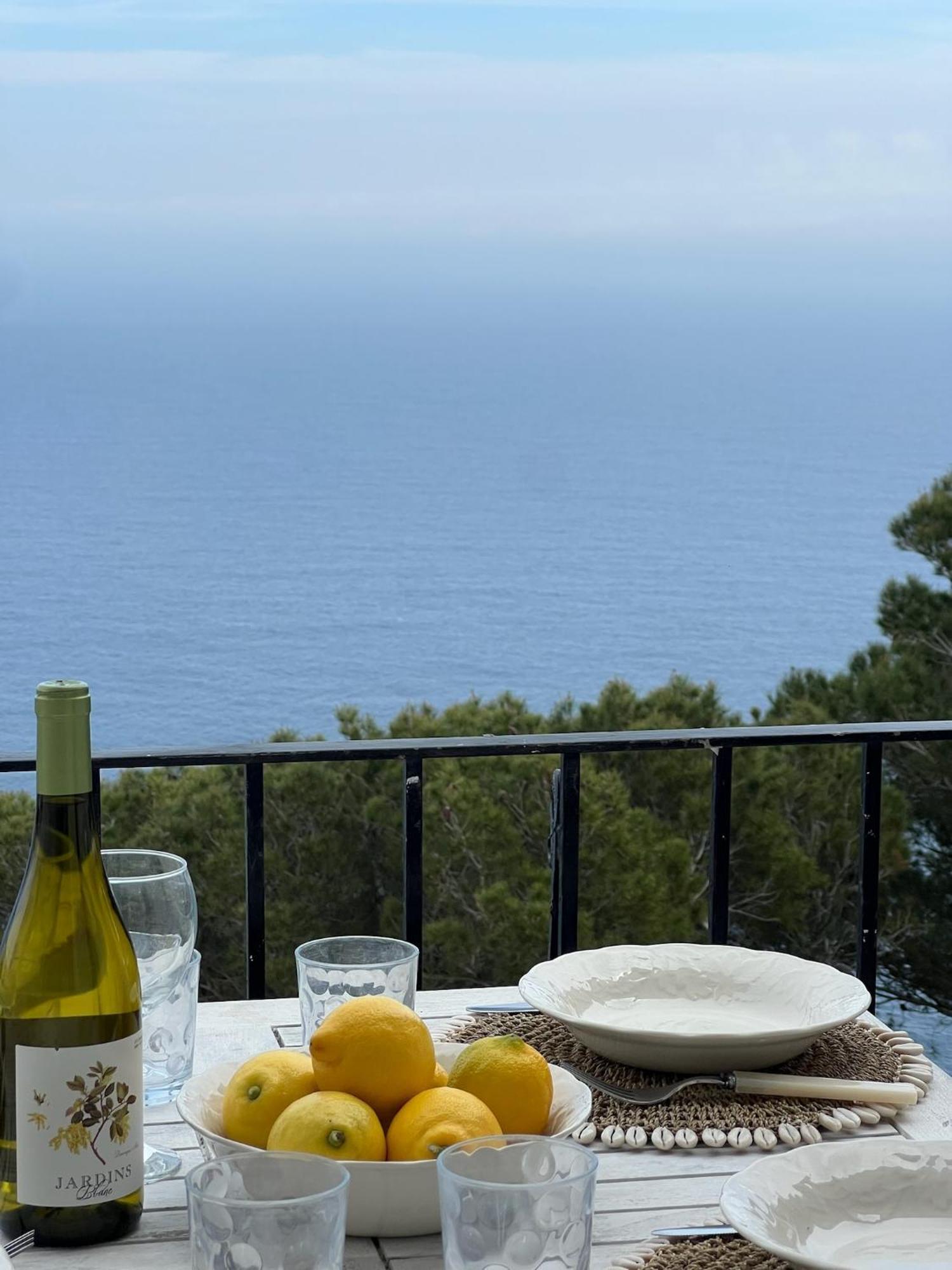 Casa Blanca De Begur Con Vistas Al Mar Y Piscina Villa Dış mekan fotoğraf